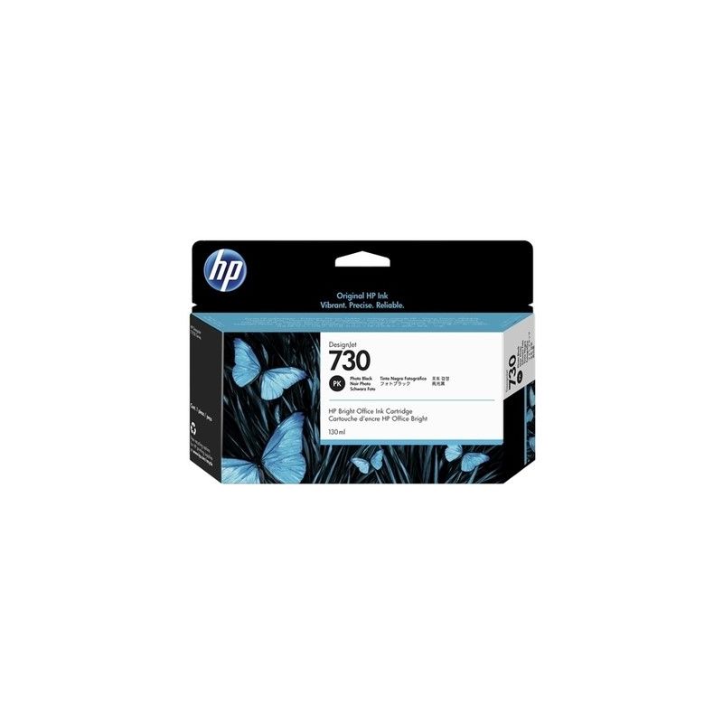 Hp 730 - P2V67A original inkjet cartridge - Photo Black