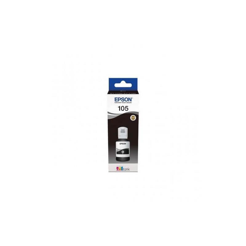 Epson 105 - C13T00Q140, T105 original ink bottle - Black