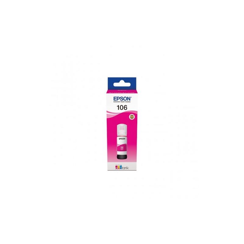Epson 106 - C13T00R340, T106 original Ink refill - Magenta