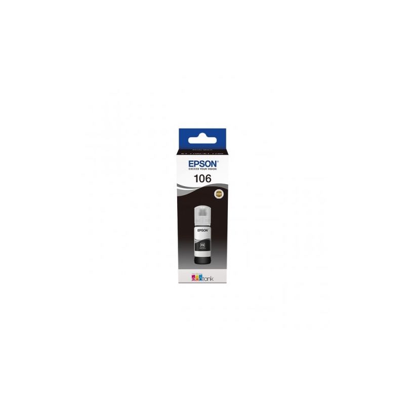 Epson 106 - C13T00R140, T106 original ink bottle - Photo Black