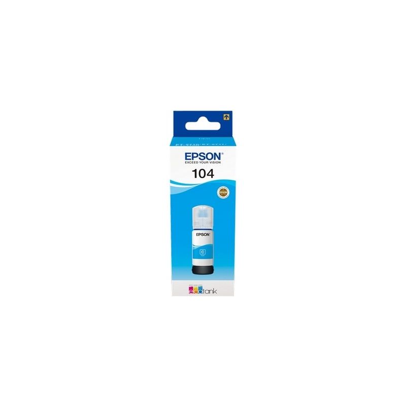 Epson 104 - Original Tintenflasche C13T00P240 - Cyan