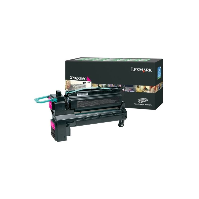 Lexmark X792 - Originaltoner RETURN X792X1MG - Magenta