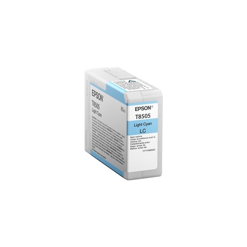 Epson T8505 - T850500 original inkjet cartridge - Light Cyan