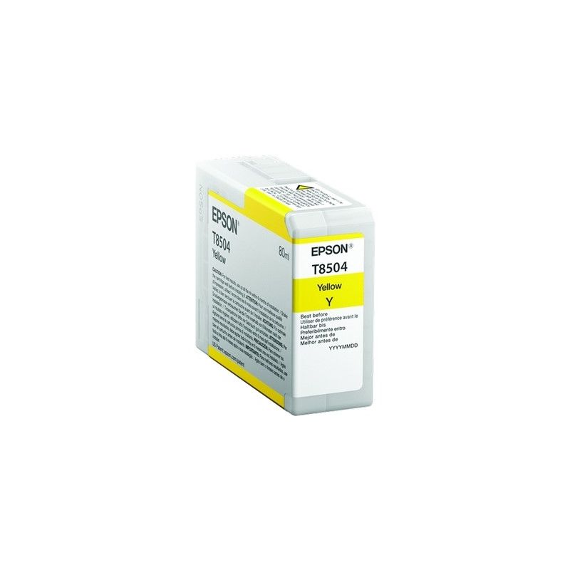 Epson T8504 - cartouche jet d'encre originale T850400 - Yellow