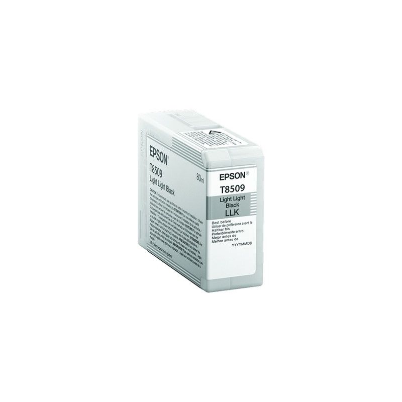 Epson T8509 - Cartucho de inyección de tinta original T850900 - Gris claro