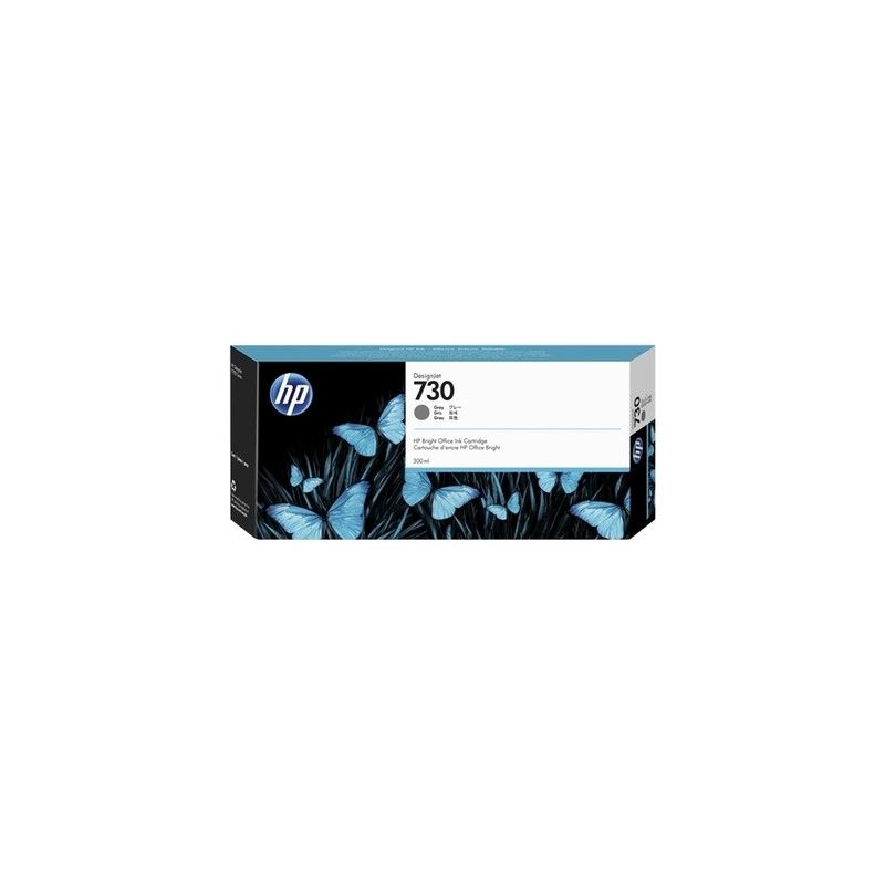 Hp 730 - cartouche jet d'encre originale P2V72A - Gris