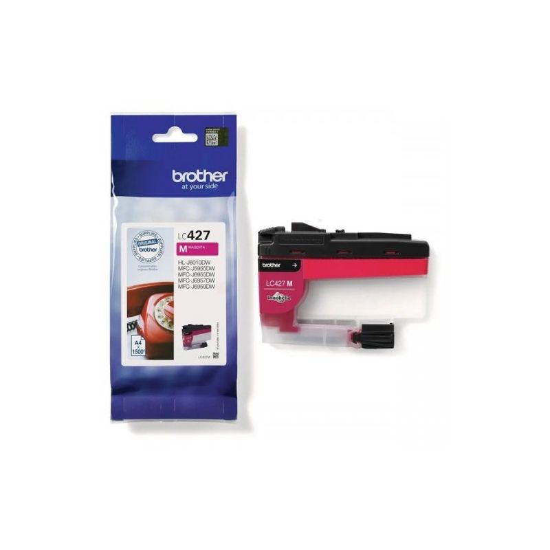 Brother 427 - cartouche jet d'encre originale LC427M - Magenta