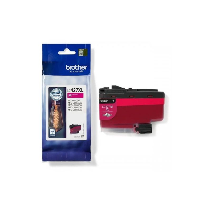 Brother 427XL - cartouche jet d'encre originale LC427XLM - Magenta