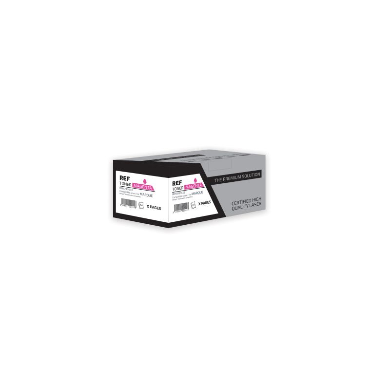 Lexmark 78C2X - Toner équivalent à 78C2XM0 - Magenta