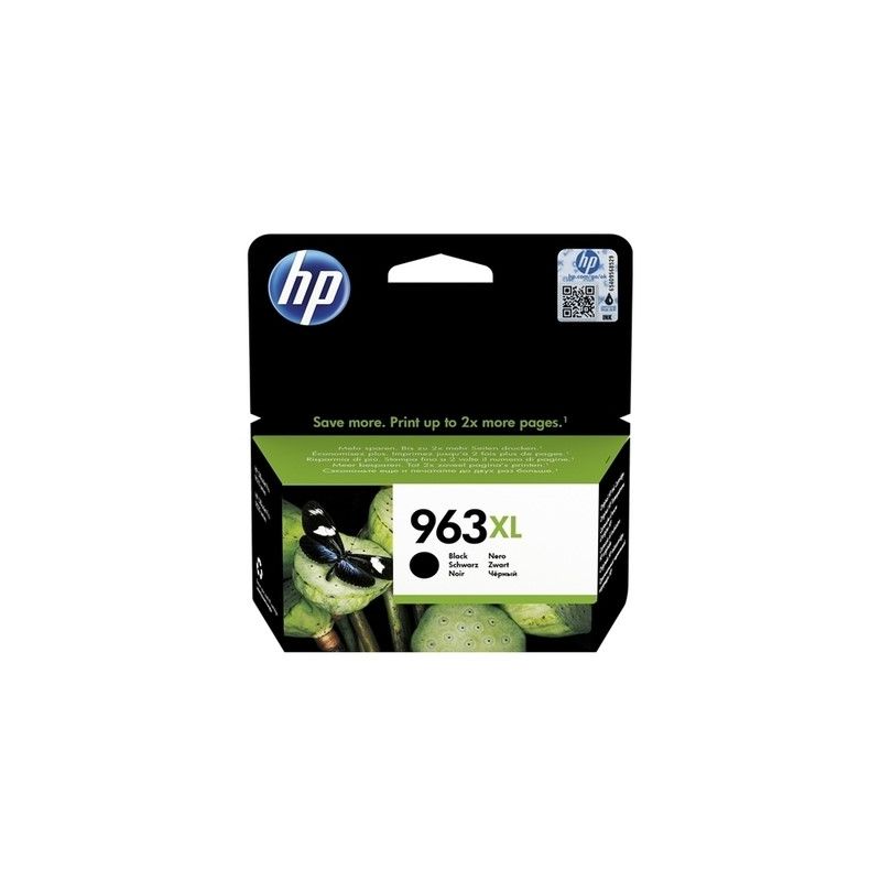 Hp 963XL - Cartucho de inyección de tinta original 3JA30AE - Negro