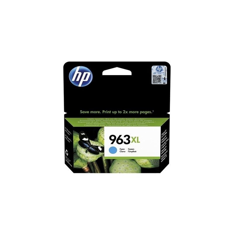 Hp 963XL - 3JA27AE original inkjet cartridge - Cyan