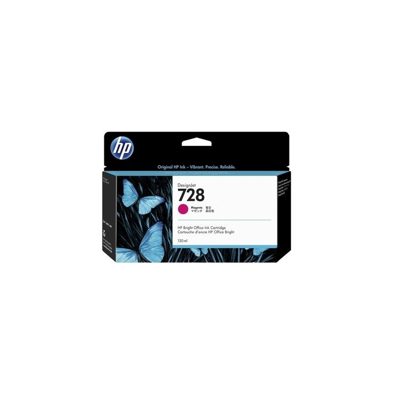 Hp 728 - F9J66A original ink cartridge - Magenta