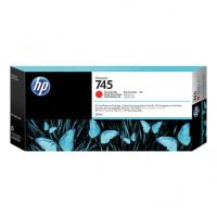 Hp 745 - Cartucho de inyección de tinta original F9K06A - Rojo