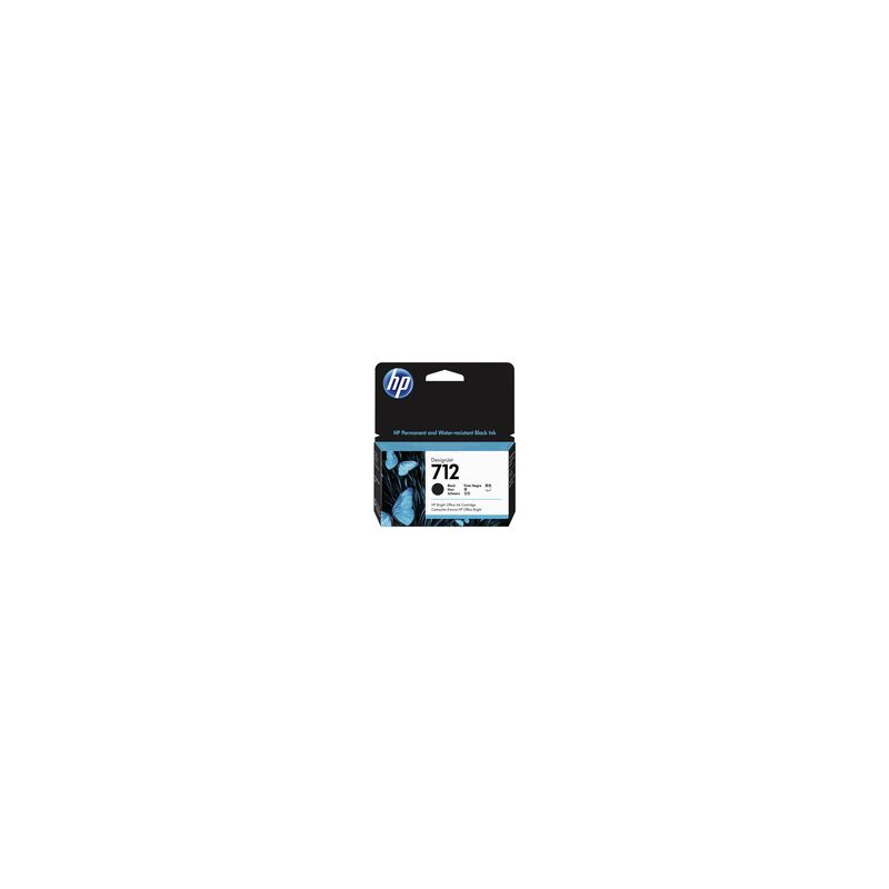 Hp 712 - 3D70A original inkjet cartridge - Black