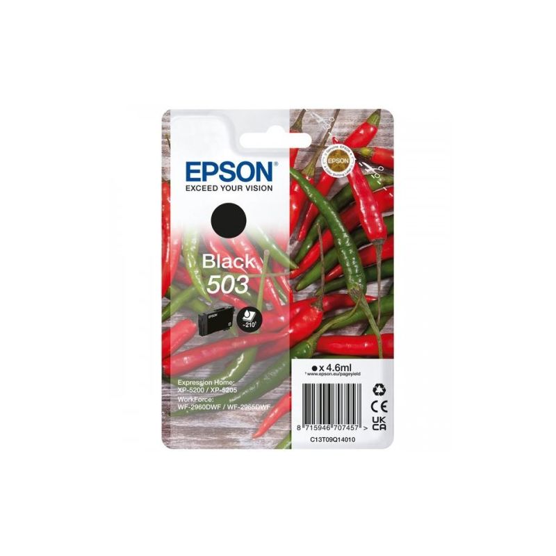 Epson 503 - C13T09Q14010 original inkjet cartridge - Black