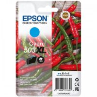 Epson 503XL - Cartucho de inyección de tinta original C13T09R24010 - Cian