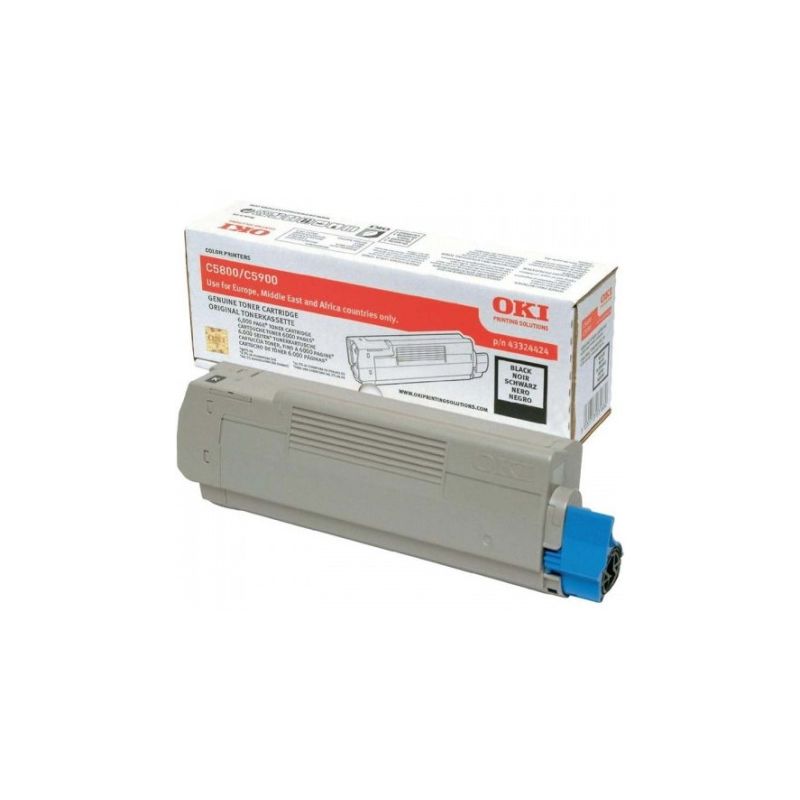 OKI C5800 - 43324424 original toner - Black