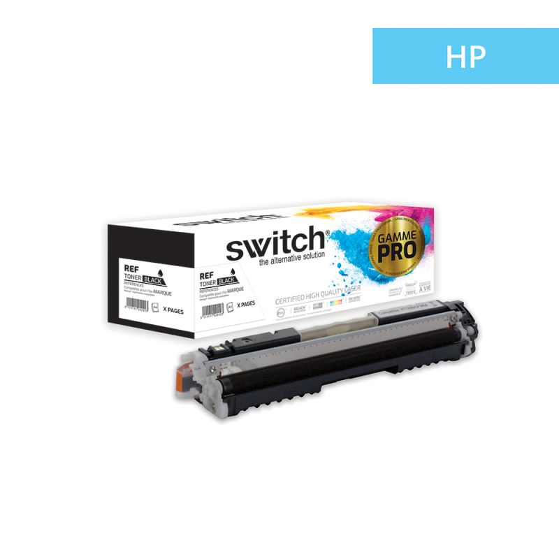 Hp 130A - SWITCH Tóner 'Gama PRO' equivalente a CF350A, 130A - Negro