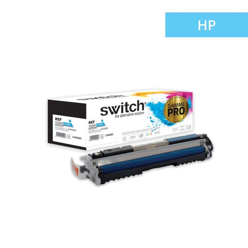 Hp 130A - SWITCH Tóner 'Gama PRO' equivalente a CF351A, 130A - Cian