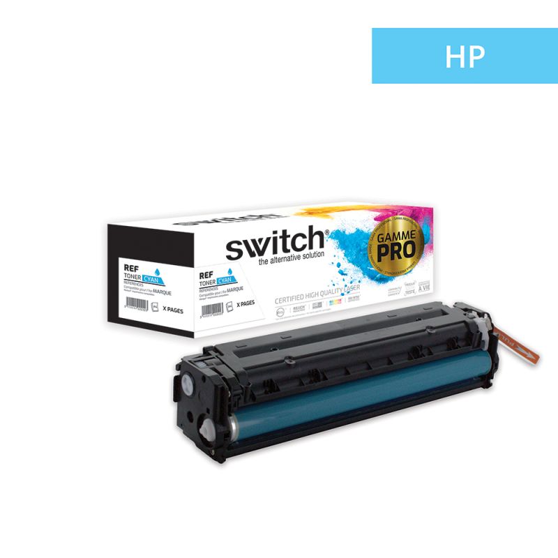 Hp 131A - SWITCH Toner 'Gamme PRO' équivalent à CF211A, 131A, 731 - Cyan