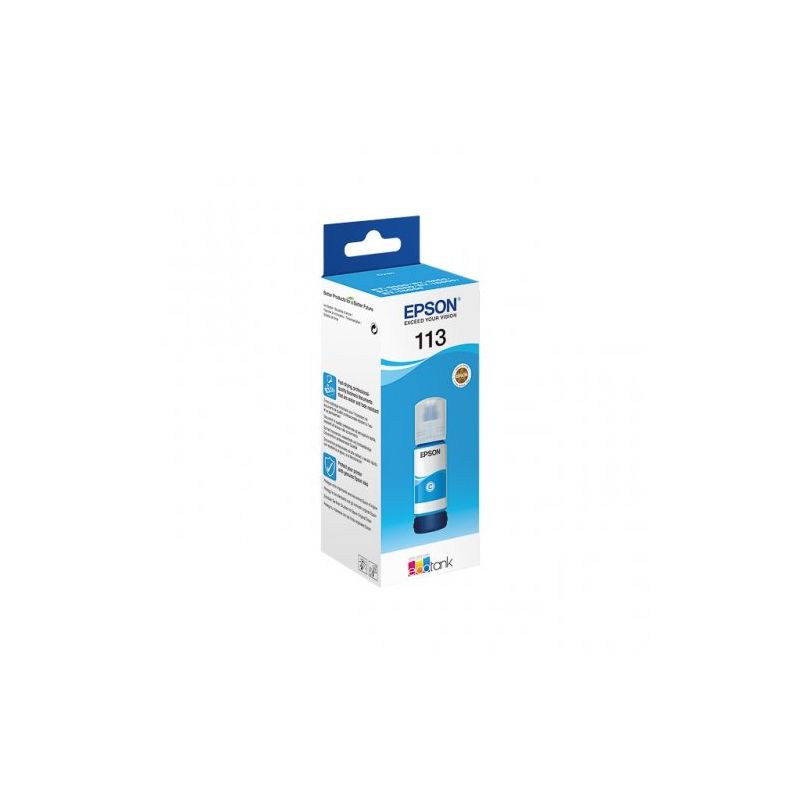 Epson 113 - C13T06B240 original ink bottle - Cyan