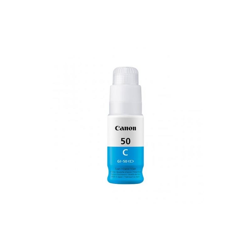 Canon 50 - Flacon d'encre original GI-50, 3403C001 - Cyan