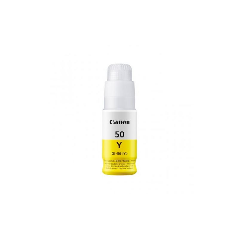 Canon 50 - Flacon d'encre original GI-50, 3405C001 - Yellow