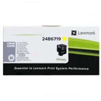 Lexmark 24B6719 - Tóner original 24B6718 - Amarillo
