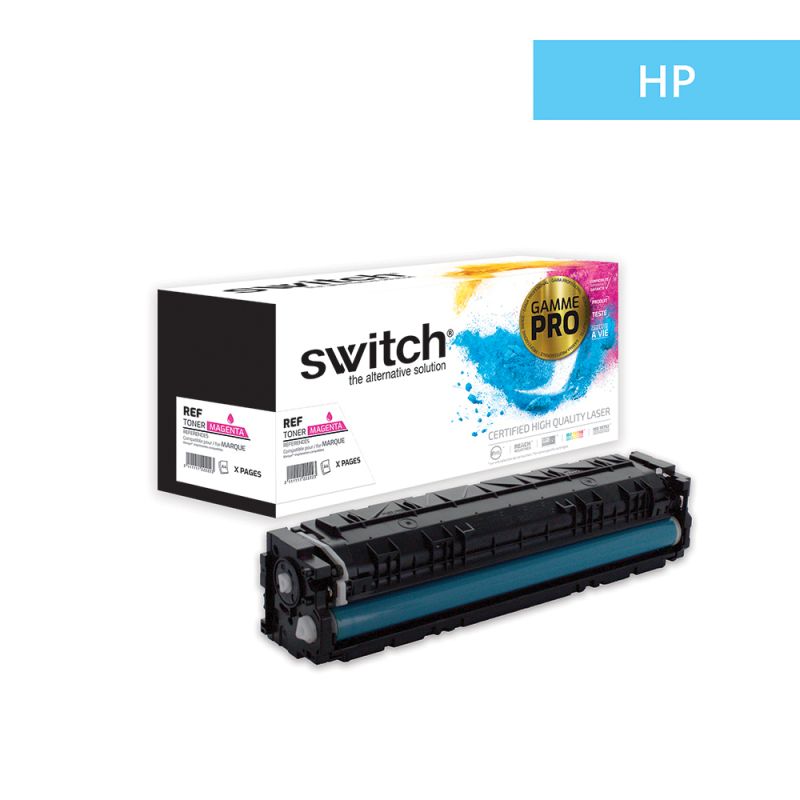 Hp 201X - SWITCH Tóner 'Gama PRO' equivalente a CF403X, 201X - Magenta