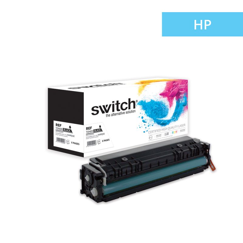 Hp 203X - SWITCH Tóner 'Gama PRO' equivalente a CF540X, 203X - Negro