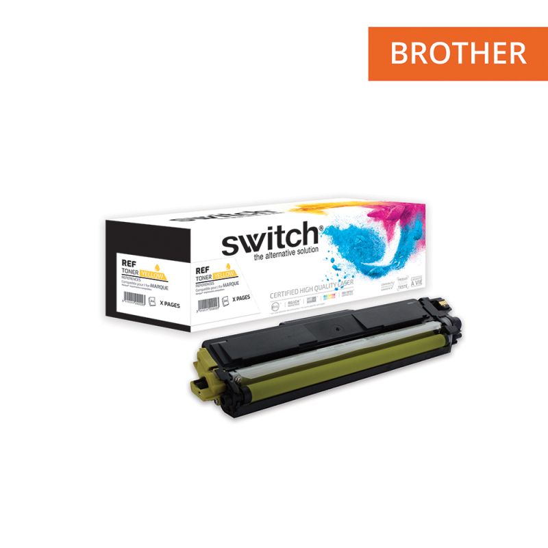 Brother TN-246Y - SWITCH Toner équivalent à TN-246 - Yellow