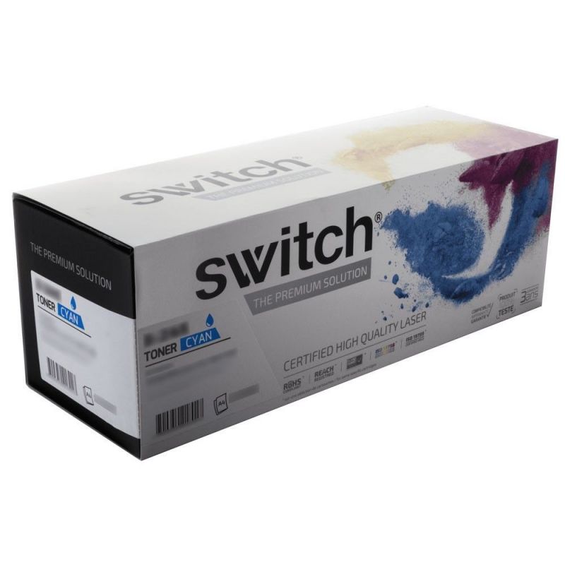 Hp 410X - SWITCH Toner équivalent à CF411X - Cyan