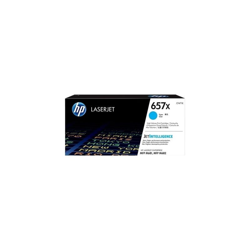 Hp 657X - Original Toner CF471X, 657X - Cyan