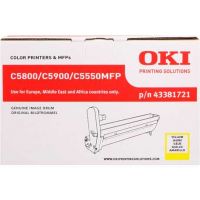 OKI C5800 - Original drum 43381721 - Yellow