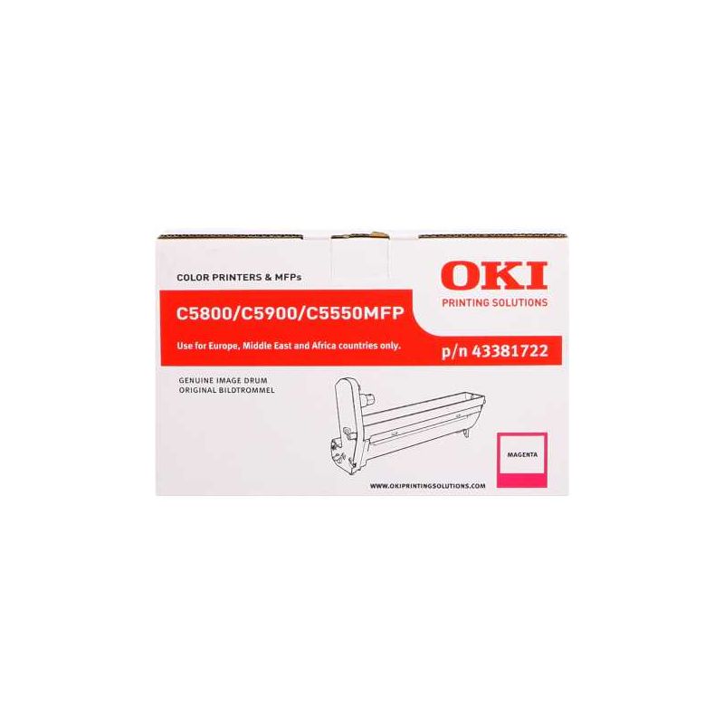 OKI C5800 - Originaltrommel 43381722 - Magenta