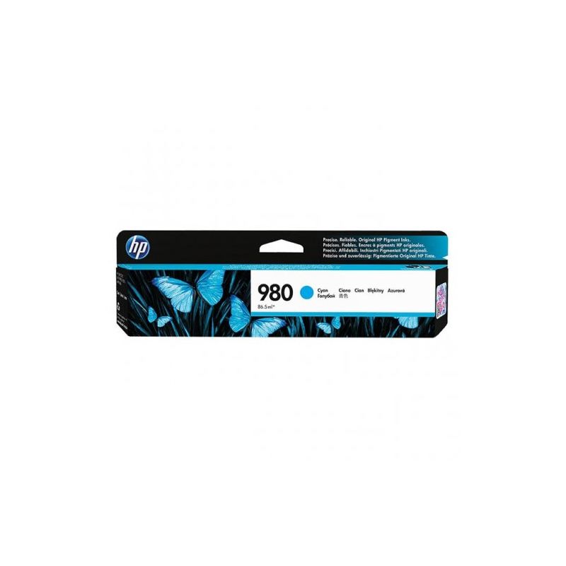 Hp 980 - cartouche jet d'encre originale D8J07A - Cyan