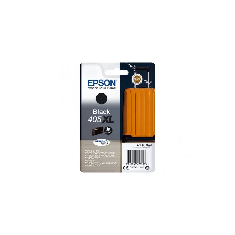 Epson 405XL - Cartucho de inyección de tinta original C13T05H14010 - Negro