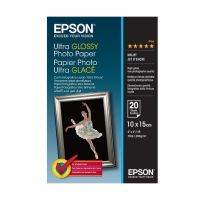 Epson - Papel A6 ultra brillante 300g/m2 original 20 hojas - Epson S041926