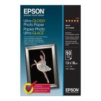 Epson - Papel 13x18 ultra brillante 300g/m2 original 50 hojas - Epson S041944