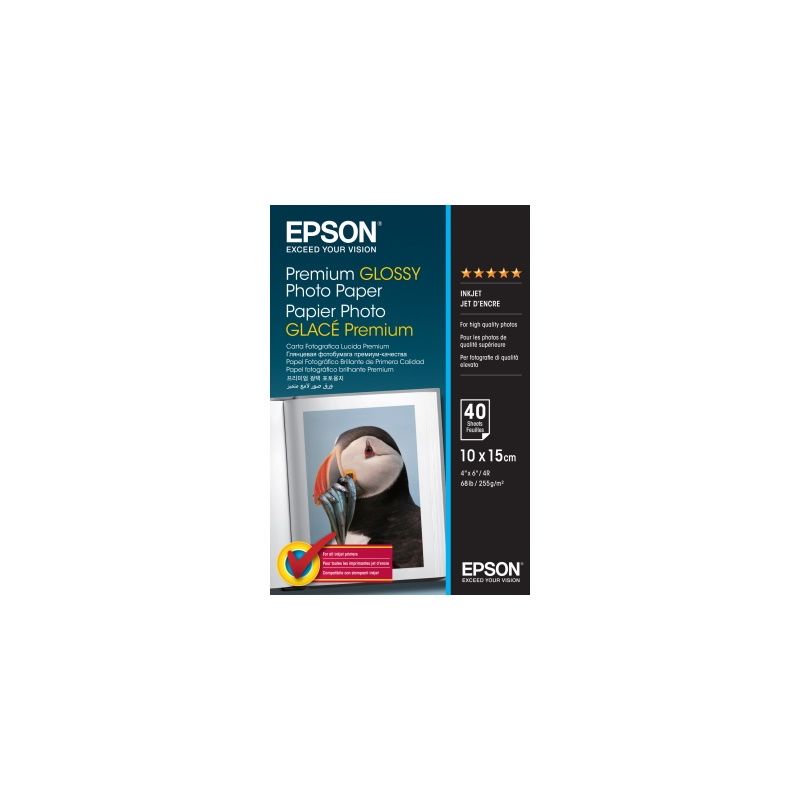 Epson - Carta A6 foto brillante 255g/m2 originale 40 fogli - Epson S042153