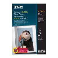 Epson - A4 original glossy photo paper HR 255g/m2 15 sheets - Epson S042155