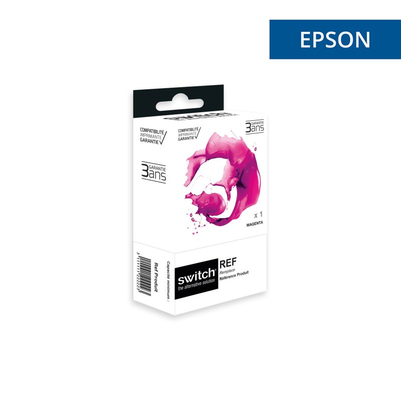 Epson 503XL - SWITCH cartouche jet d'encre équivalent à C13T09R34010 - Magenta