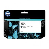 Hp 745 - cartouche jet d'encre originale F9J99A - Matt Black