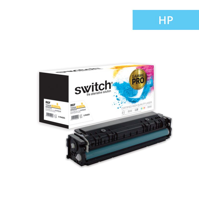 Hp 126A - SWITCH Toner 'Gamme PRO' équivalent à CE312A, CRG329 - Yellow