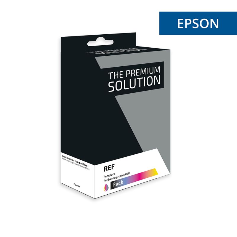 Epson 604XL - Pack x 4 jet d'encre équivalent à C13T10H64010 - Black Cyan Magenta Yellow