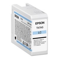 Epson T47A5 - Cartucho de inyección de tinta original C13T47A500 - Cian claro