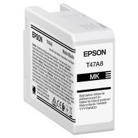 Epson T47A8 - Cartucho de inyección de tinta original C13T47A800 - Negro mate