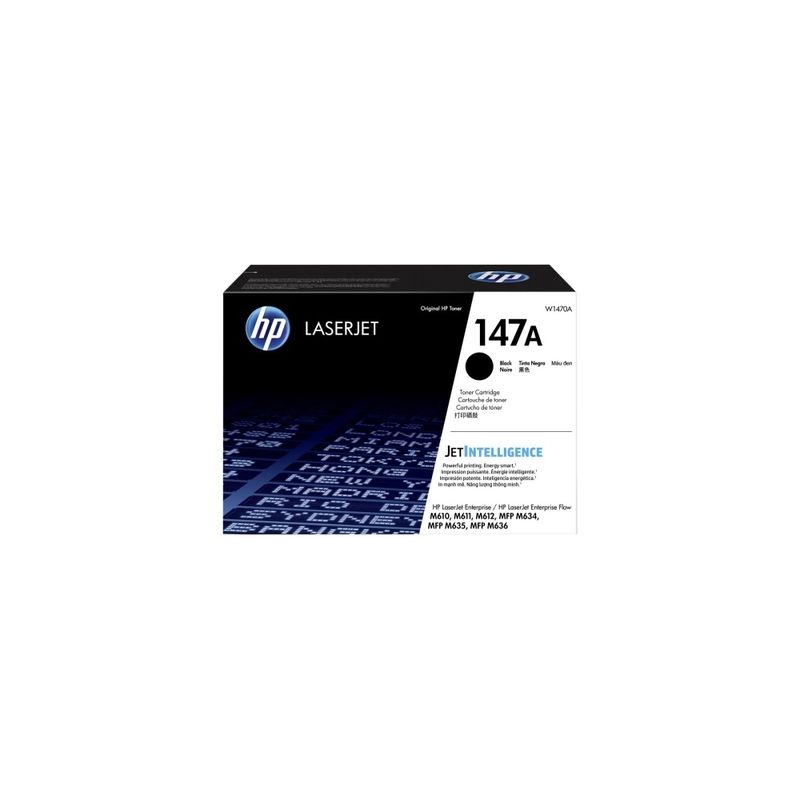 Hp 147A - Originaltoner W1470A, 147A - Black