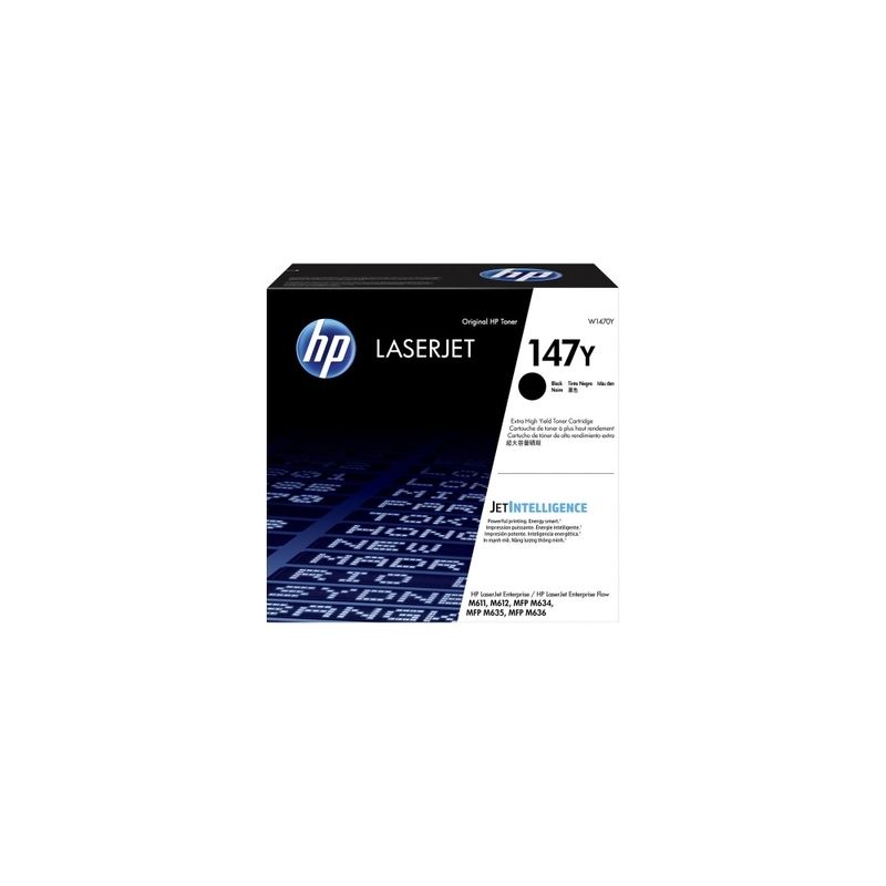 Hp 147Y - Toner originale W1470Y, 147Y - Nero