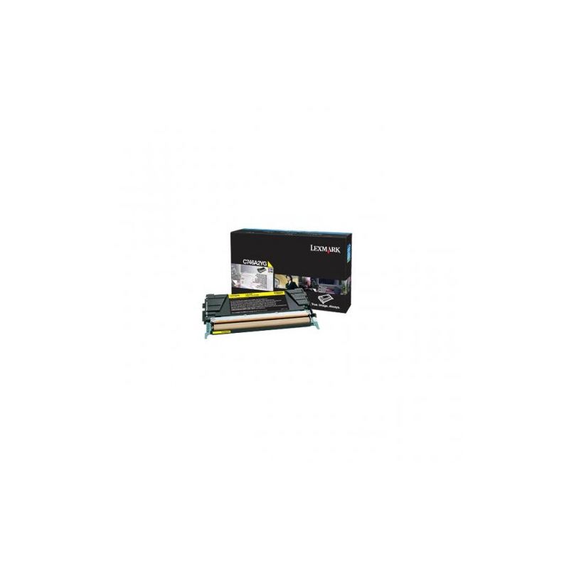 Lexmark 746 - Original Toner C746A2YG - Yellow